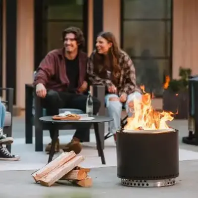 Solo Stove vuurkorf Bonfire 2.0 met standaard d49.5cm zwart - afbeelding 3
