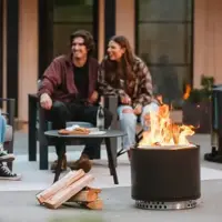 Solo Stove vuurkorf Bonfire 2.0 met standaard d49.5cm zwart - afbeelding 3