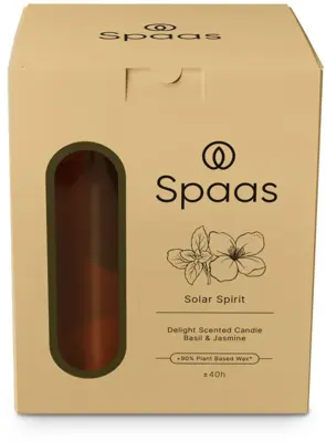 Spaas geurglas delight groot solar spirit - afbeelding 1