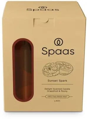 Spaas geurglas delight groot sunset spark - afbeelding 1