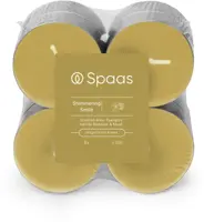 Spaas geurtheelicht maxi shimmering smile 8 stuks