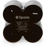 Spaas geurtheelicht maxi twinkling touch 8 stuks