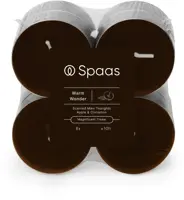 Spaas geurtheelicht maxi warm wonder 8 stuks