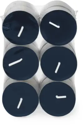Spaas geurtheelicht midnight magic 12 stuks - afbeelding 2