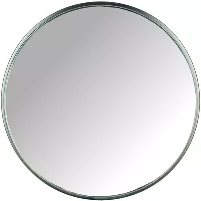 Spiegel metaal 50,5 cm zwart