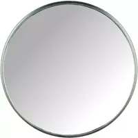 Spiegel metaal 50,5 cm zwart