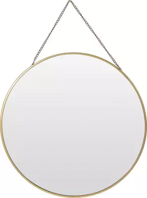 Spiegel ronde vorm met ketting