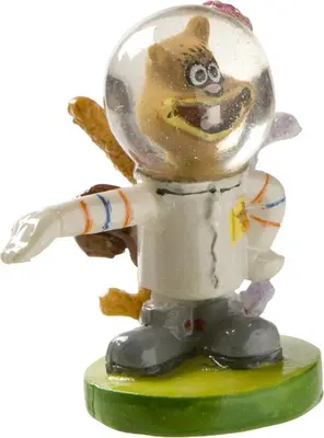 SpongeBob Aquariumdecoratie Sandy – 5 cm - afbeelding 1