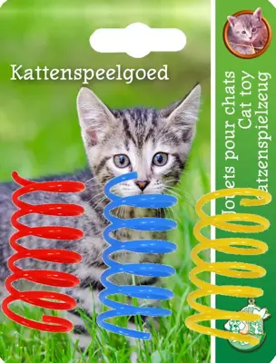 Springveer voor katten 3 stuks