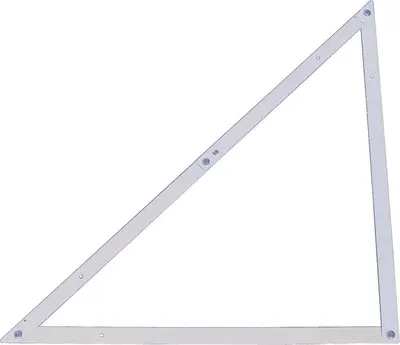Stanley Opvouwbare Bouwhaak – 122 x 122 x 172 cm – Aluminium - afbeelding 2