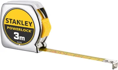 Stanley Powerlock rolbandmaat 3m x 50mm
