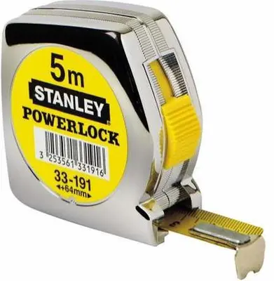 Stanley PowerLock Rolbandmaat – 5 m x 19 mm - afbeelding 5