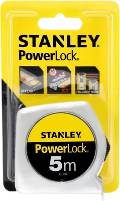 Stanley PowerLock Rolbandmaat – 5 m x 19 mm - afbeelding 6