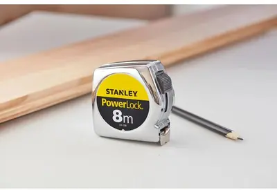 Stanley Rolbandmaat Powerlock 8m - 25mm - afbeelding 4