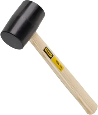 Stanley Rubberen Hamer 450gr - afbeelding 1