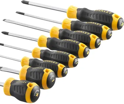 Stanley Schroevendraaierset Cushiongrip 8 delig - afbeelding 3