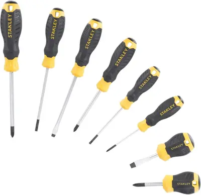 Stanley Schroevendraaierset Cushiongrip 8 delig - afbeelding 2
