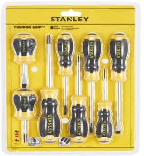 Stanley Schroevendraaierset Cushiongrip 8 delig - afbeelding 4