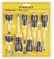 Stanley Schroevendraaierset Cushiongrip 8 delig - afbeelding 4