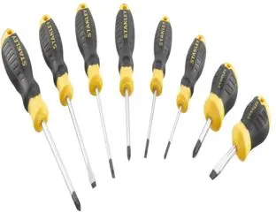Stanley Schroevendraaierset Cushiongrip 8 delig - afbeelding 2