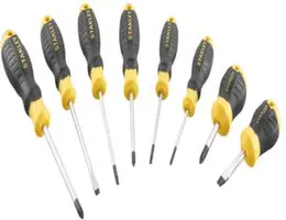 Stanley Schroevendraaierset Cushiongrip 8 delig - afbeelding 2