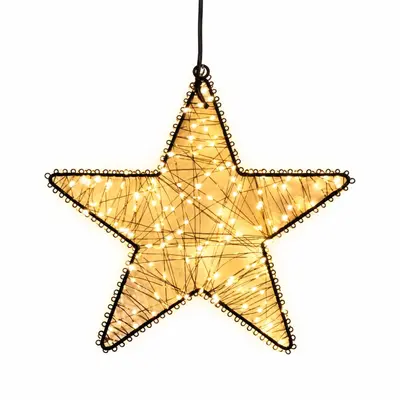 Ster LED Extra warm wit d26cm - afbeelding 1
