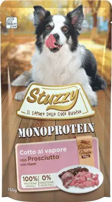 Stuzzy Hond glutenvrij monoproteïne ham 150g