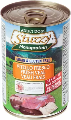 Stuzzy Hond Monoprotein kalf 400gr
