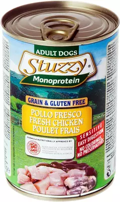 Stuzzy Hond Monoprotein kip 400gr