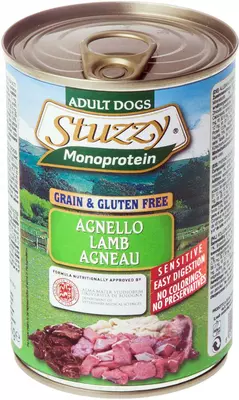 Stuzzy Hond Monoprotein lam 400gr