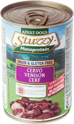 Stuzzy Hond monoproteïne hert 400g