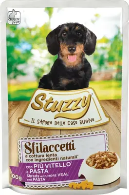 Stuzzy Hond Sfilaccetti kalf 100g