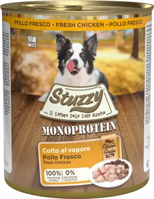 Stuzzy hondenvoer blik kip 800g