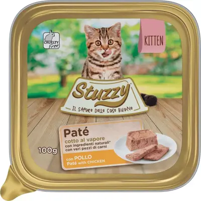 Stuzzy Kat pate kitten kip 100g
