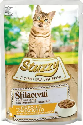 Stuzzy kat sfilaccetti kip ham 85gr