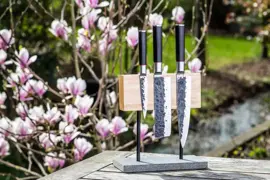 Style de Vie Magnetisch messenblok eiken met voet - afbeelding 13