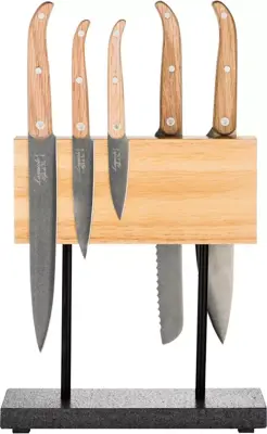 Style de Vie Magnetisch messenblok eiken met voet - afbeelding 3