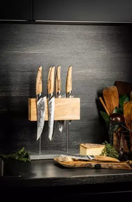 Style de Vie Magnetisch messenblok eiken met voet - afbeelding 11