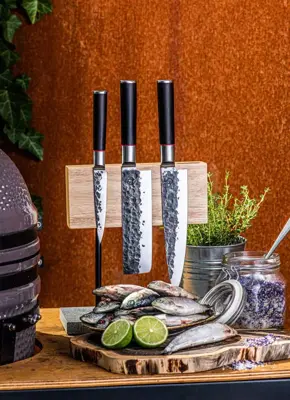 Style de Vie Magnetisch messenblok eiken met voet - afbeelding 6