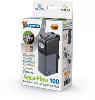 Superfish Aquaflow 100 filter 200 l/h - afbeelding 1