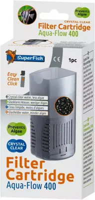 Superfish Aquaflow 400 crystal clear cassette 1 stuks