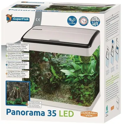 Superfish aquarium Panorama 35 wit - afbeelding 2