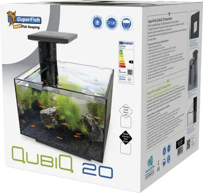 Superfish Aquarium qubiq 20 zwart 1Stuk