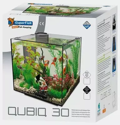 Superfish aquarium Qubiq 30 zwart - afbeelding 2