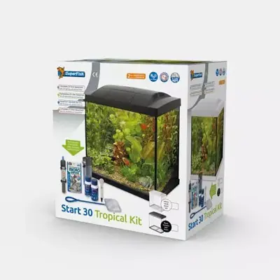 Superfish aquarium Start 30 tropical kit zwart - afbeelding 2