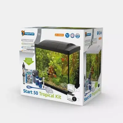 Superfish aquarium Start 50 tropical kit zwart - afbeelding 2