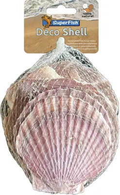 Superfish Aquariumdecoratie schelp paars 200GRM