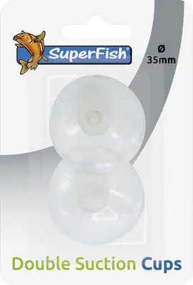 Superfish dubbele zuiger blister 2 stuks 35mm