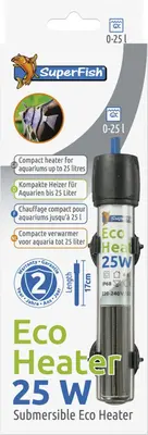Superfish Ecoheater 25w 0-25l(17cm) 1Stuk - afbeelding 1