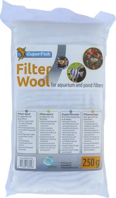 Superfish filterwatten voor vijver wit 250g